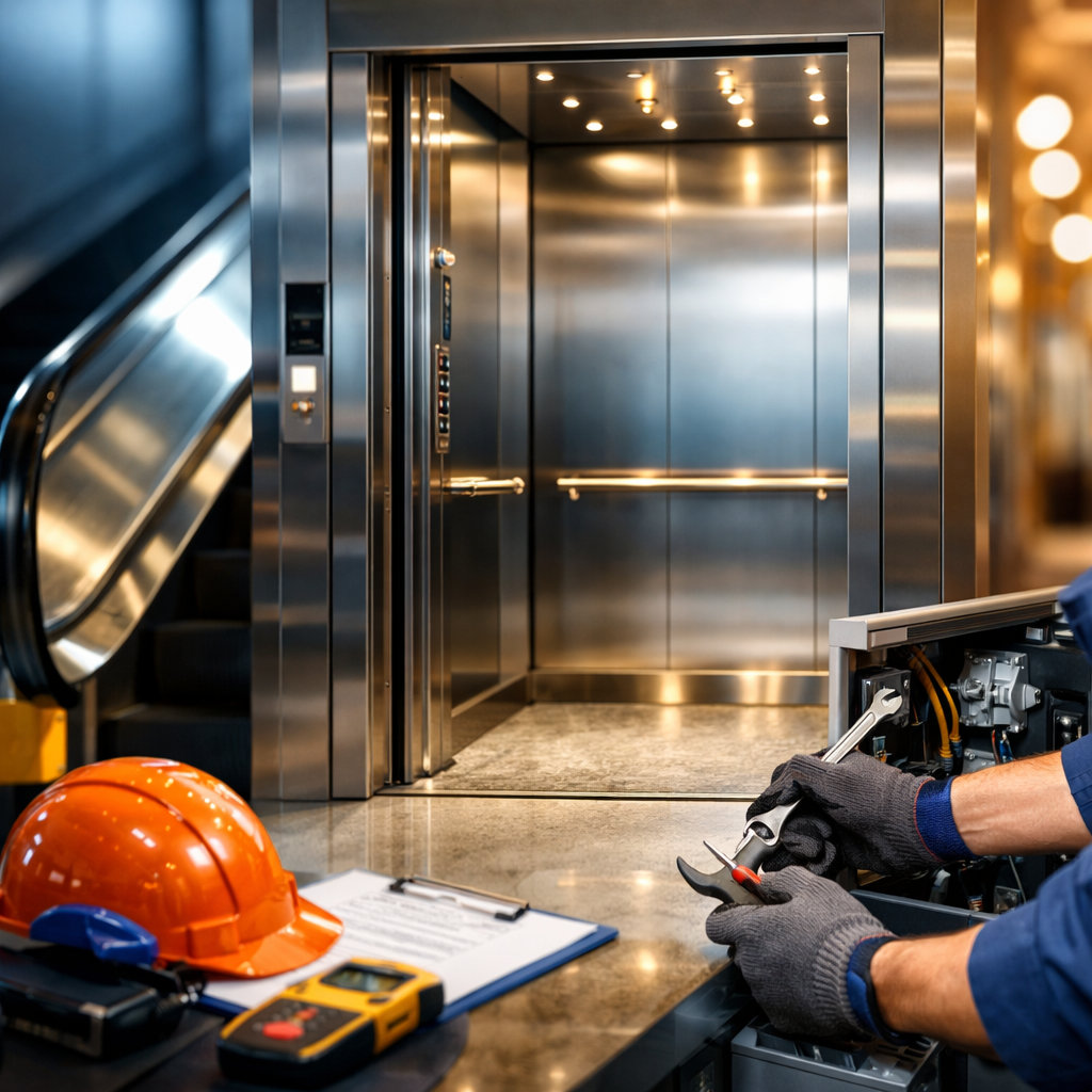 Elevators Sky فريق فني محترف لتركيب وصيانة المصاعد والسلالم الكهربائية في مكة المكرمة